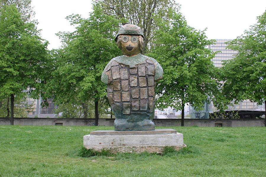 Jean-Baptiste le Monégasque, bronze