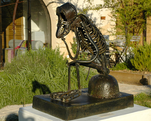 HOMMAGE À RODIN, bronze, 2002