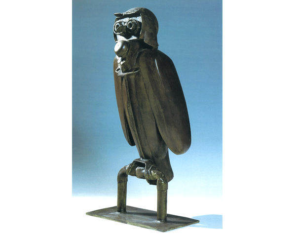 LA CHOUETTE,
bronze, 1992