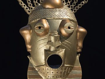 MASQUE TOUTANKIMOUN, bronze, 2002